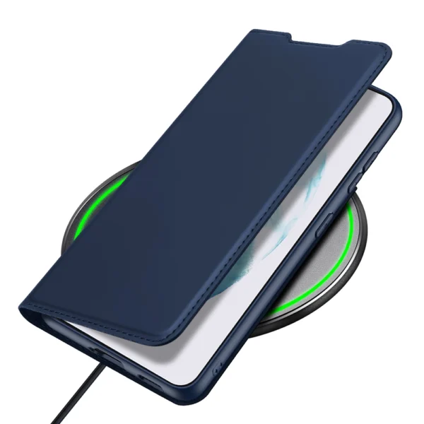 Dux Ducis Skin Pro Holster Cover Flip Cover for Samsung Galaxy S22 + (S22 Plus) blueeng