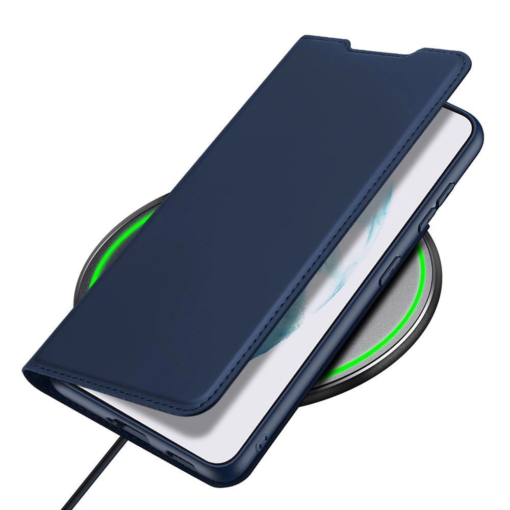 Dux Ducis Skin Pro Holster Cover Flip Cover for Samsung Galaxy S22 + (S22 Plus) blueeng