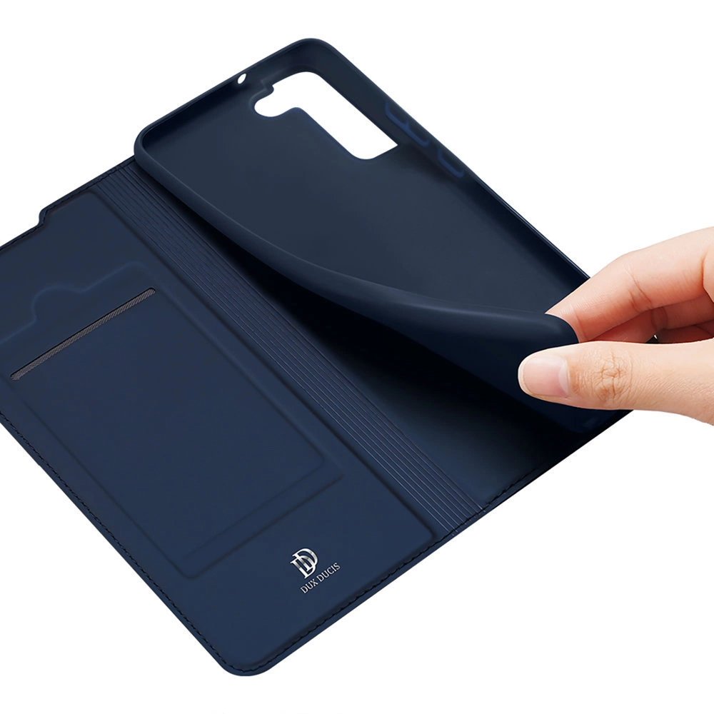 Dux Ducis Skin Pro Holster Cover Flip Cover for Samsung Galaxy S22 + (S22 Plus) blueeng
