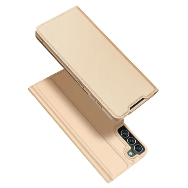 Dux Ducis Skin Pro Holster Cover Flip Cover for Samsung Galaxy S22 + (S22 Plus) goldeng