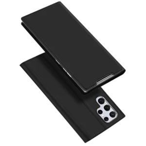 Dux Ducis Skin Pro kabura etui pokrowiec z klapką Samsung Galaxy S22 Ultra czarnyeng