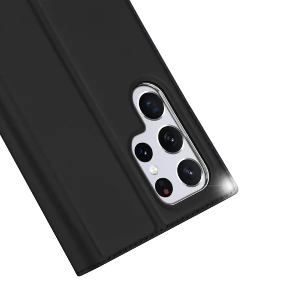 Dux Ducis Skin Pro kabura etui pokrowiec z klapką Samsung Galaxy S22 Ultra czarnyeng