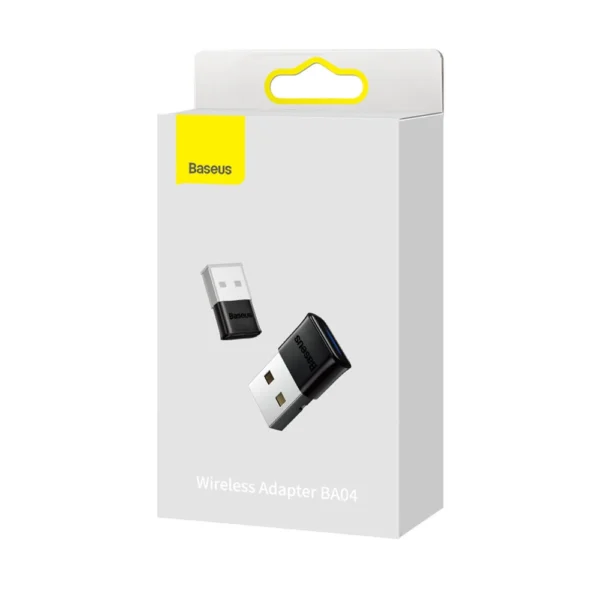 Baseus BA04 mini Bluetooth 5.0 USB adapter receiver transmitter for computer black (ZJBA000001)eng