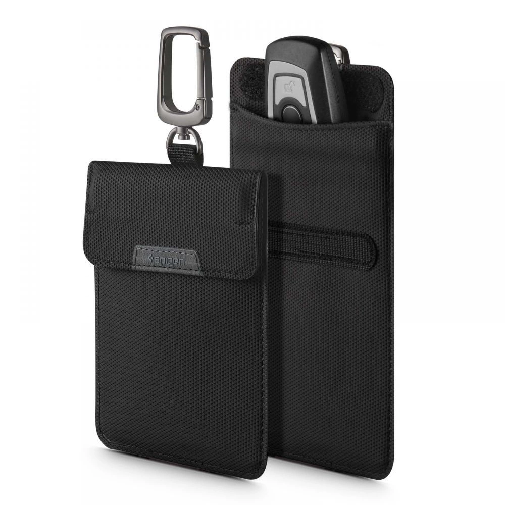 Anti-theft Spigen Pouch Keyless RFID Signal Blocker - blackeng