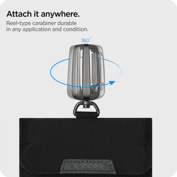 Anti-theft Spigen Pouch Keyless RFID Signal Blocker - blackeng
