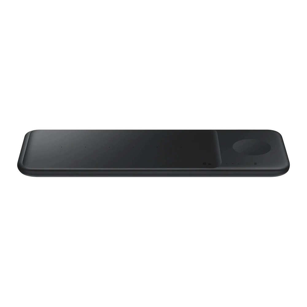 Samsung Trio EP-P6300TBEGEU 3in1 inductive charger for phone / Galaxy Watch / Buds - black + mains charger + cableeng