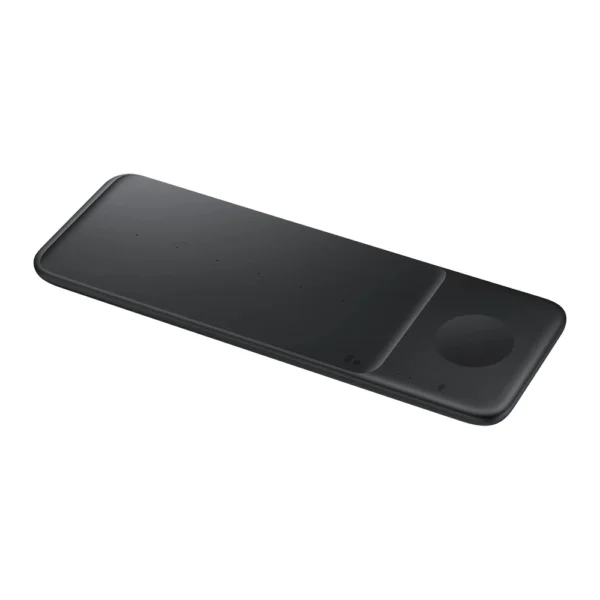 Samsung Trio EP-P6300TBEGEU 3in1 inductive charger for phone / Galaxy Watch / Buds - black + mains charger + cableeng