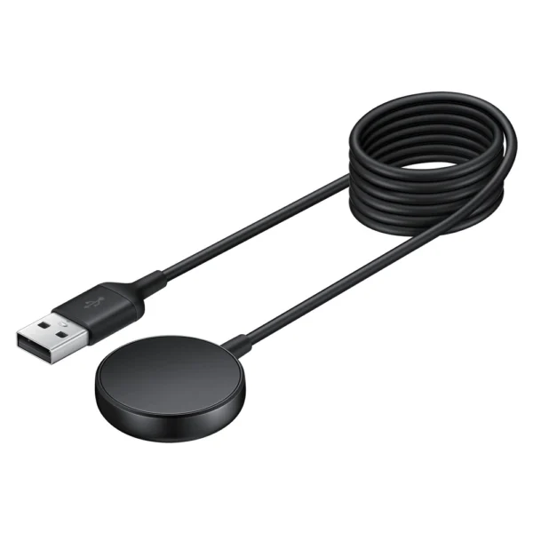 Samsung wireless charger for Galaxy Watch Active / Active 2 / Watch 3 / Watch 4 black (EP-OR825BBEGWW)eng