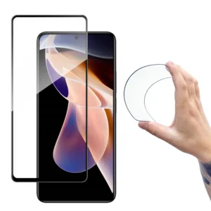 Wozinsky Full Cover Flexi Nano Glass Film Tempered Glass With Frame Xiaomi Redmi Note 11 Pro + / 11 Pro Transparenteng