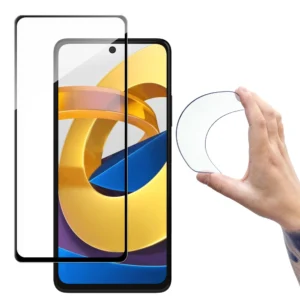 Wozinsky Full Cover Flexi Nano Glass Film Tempered Glass With Frame Xiaomi Poco M4 Pro 5G Transparenteng