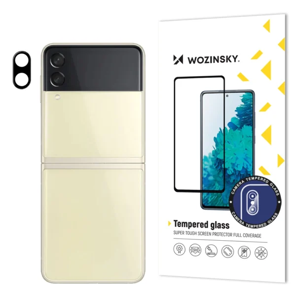 Wozinsky Full Camera Glass 9H Full Camera Tempered Glass for Samsung Galaxy Z Flip 3eng