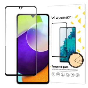 Wozinsky Super Tough Full Glue Tempered Glass Full Screen With Frame Case Friendly Samsung Galaxy A33 5G Blackeng
