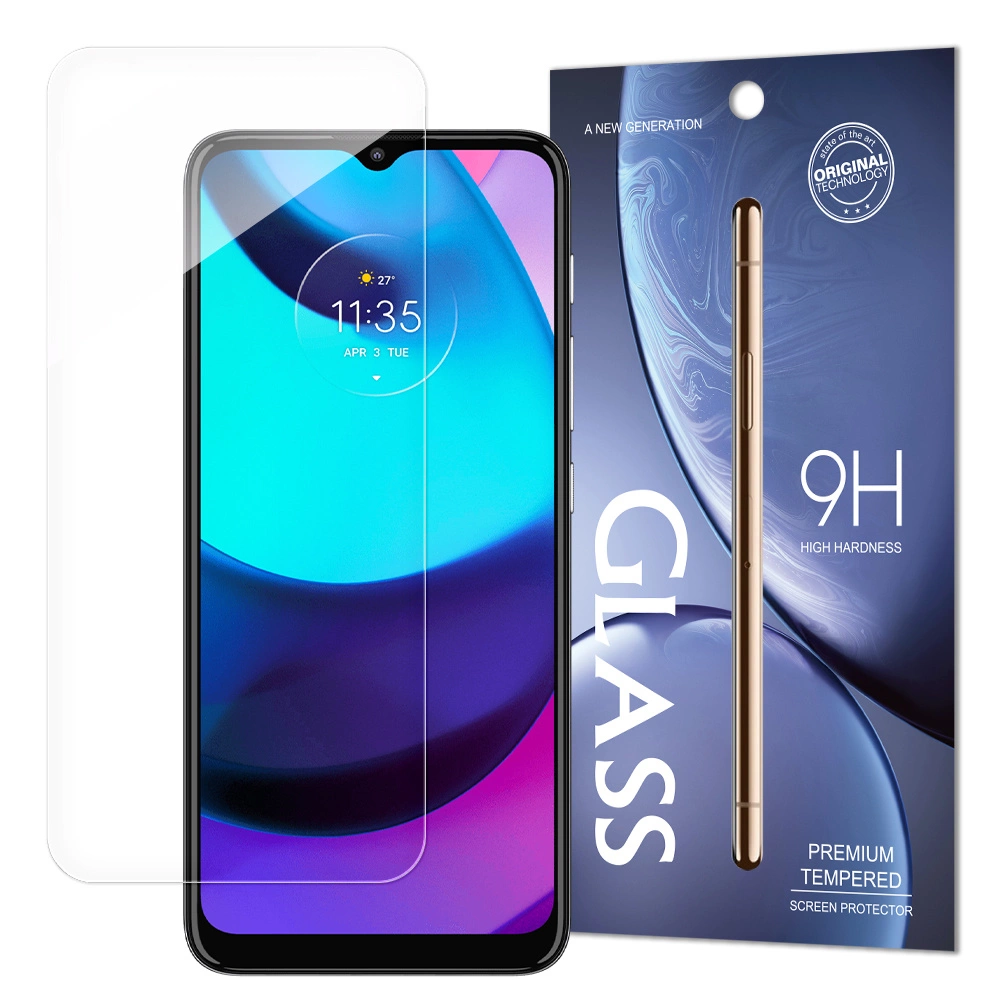 Tempered Glass 9H screen protector for Motorola Moto E20 (packaging - envelope)eng