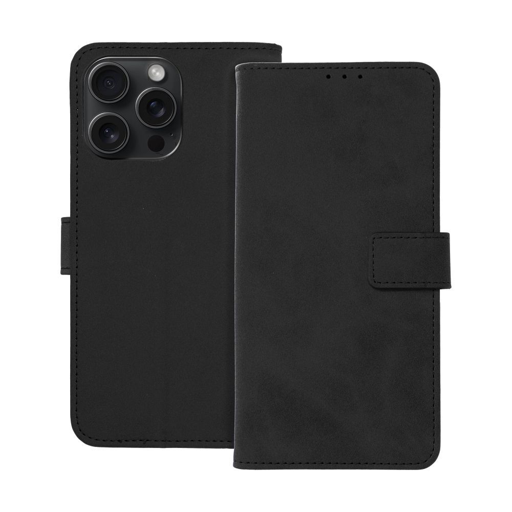 87bc93697964ff22af87b0f70c8d5bcd TENDER Book Case for IPHONE 15 Pro Max black