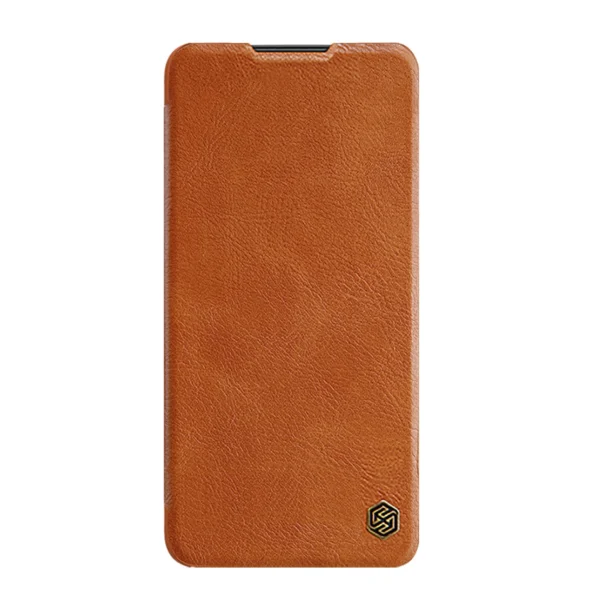 Nillkin Qin Case Case for Xiaomi Redmi Note 11T 5G / Note 11S 5G / Note 11 5G (China) / Poco M4 Pro 5G Camera Cover Holster Cover Flip Case Browneng