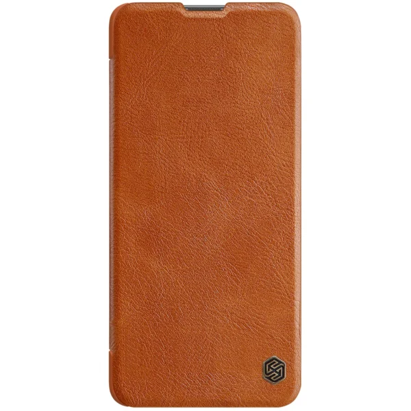 Nillkin Qin Case Case for Xiaomi Redmi Note 11 Pro+ (China) / Redmi Note 11 Pro (China) / Mi11i HyperCharge Camera Protector Holster Cover Flip Case Browneng