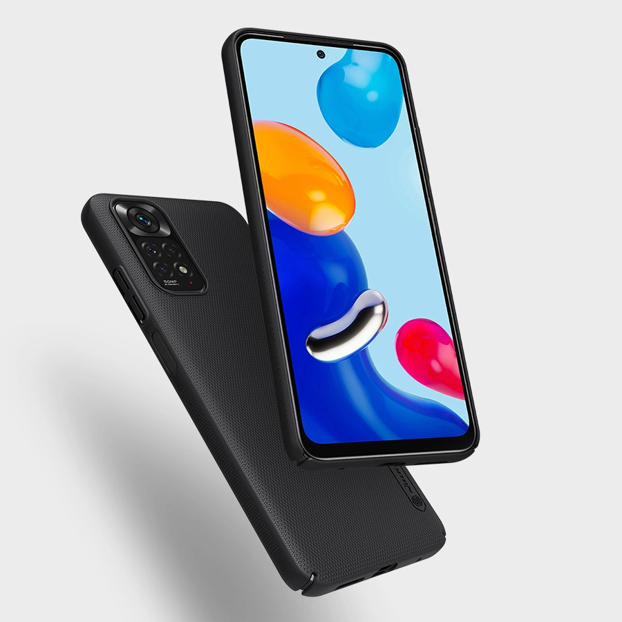 Nillkin Super Frosted Shield Durable Case Cover Xiaomi Redmi Note 11T 5G / Note 11S 5G / Note 11 5G (China) / Poco M4 Pro 5G Blackeng