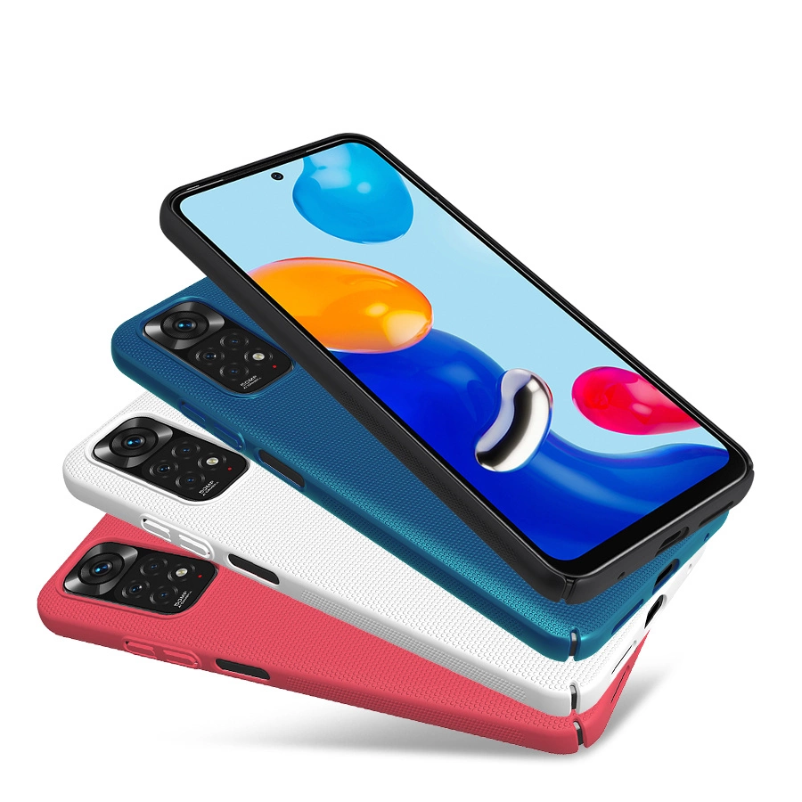 Nillkin Super Frosted Shield Durable Case Cover Xiaomi Redmi Note 11T 5G / Note 11S 5G / Note 11 5G (China) / Poco M4 Pro 5G Blackeng