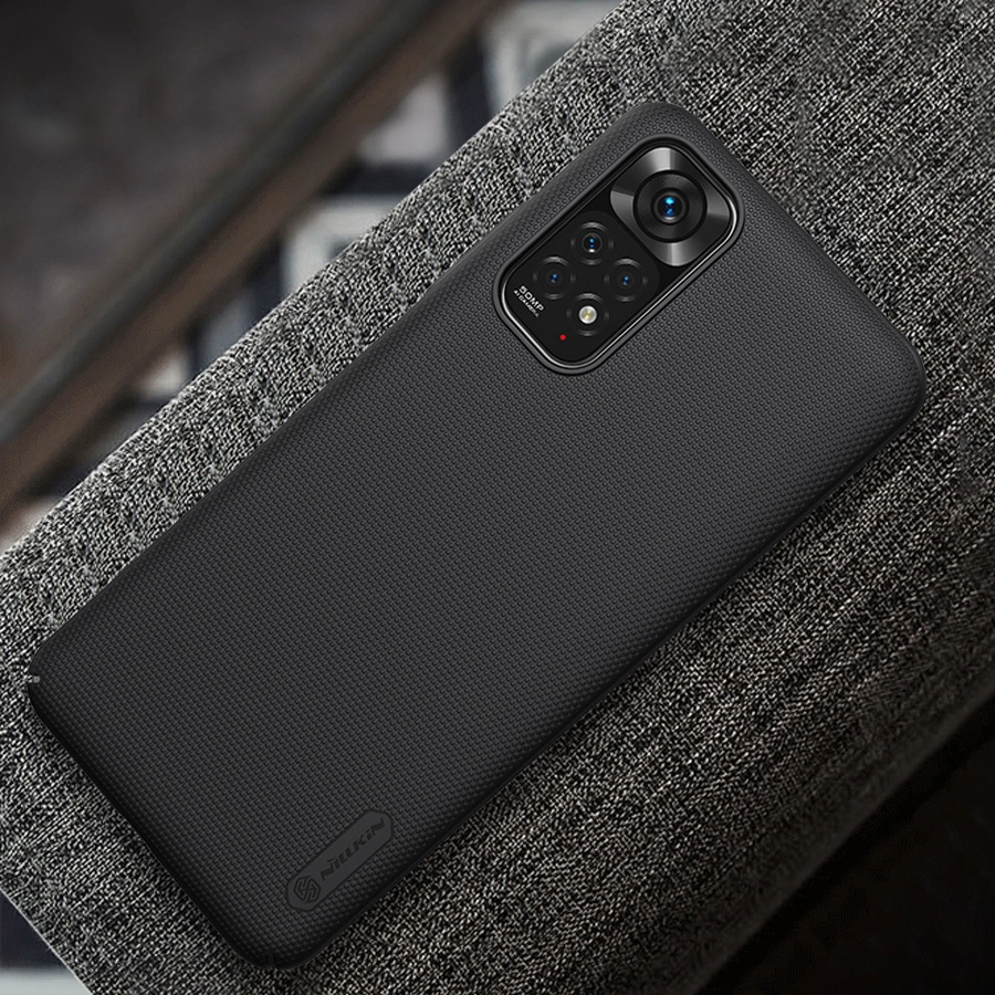Nillkin Super Frosted Shield Durable Case Cover Xiaomi Redmi Note 11T 5G / Note 11S 5G / Note 11 5G (China) / Poco M4 Pro 5G Blackeng