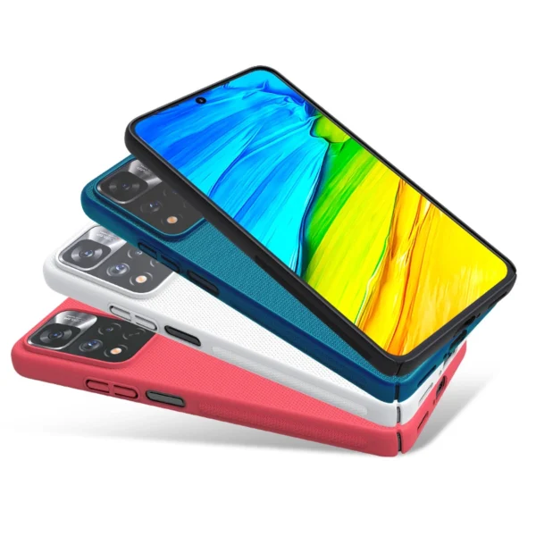 Nillkin Super Frosted Shield Pro durable case cover for Xiaomi Redmi Note 11 Pro+ 5G blackeng
