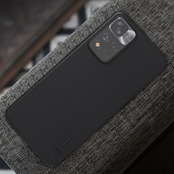 Nillkin Super Frosted Shield Pro durable case cover for Xiaomi Redmi Note 11 Pro+ 5G blackeng
