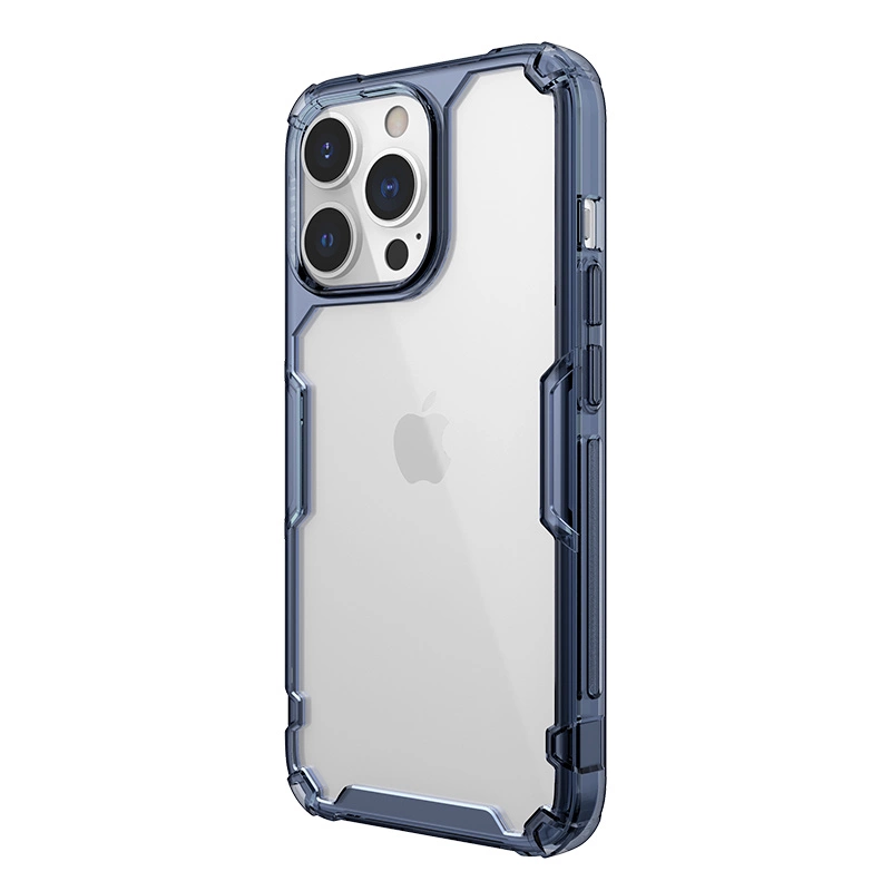 Nillkin Nature Pro case for iPhone 13 Pro Max armored cover blueeng