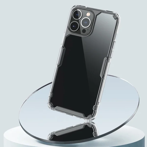 Nillkin Nature Pro case for iPhone 13 Pro Max armored cover blueeng