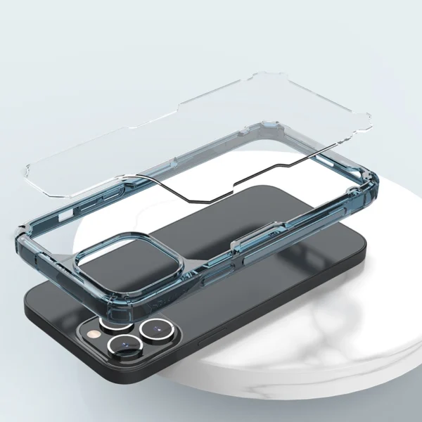 Nillkin Nature Pro case for iPhone 13 Pro Max armored cover blueeng