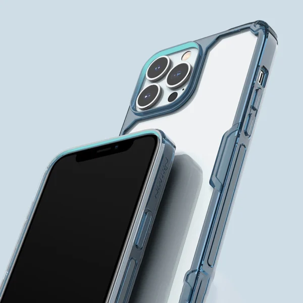 Nillkin Nature Pro case for iPhone 13 Pro Max armored cover blueeng