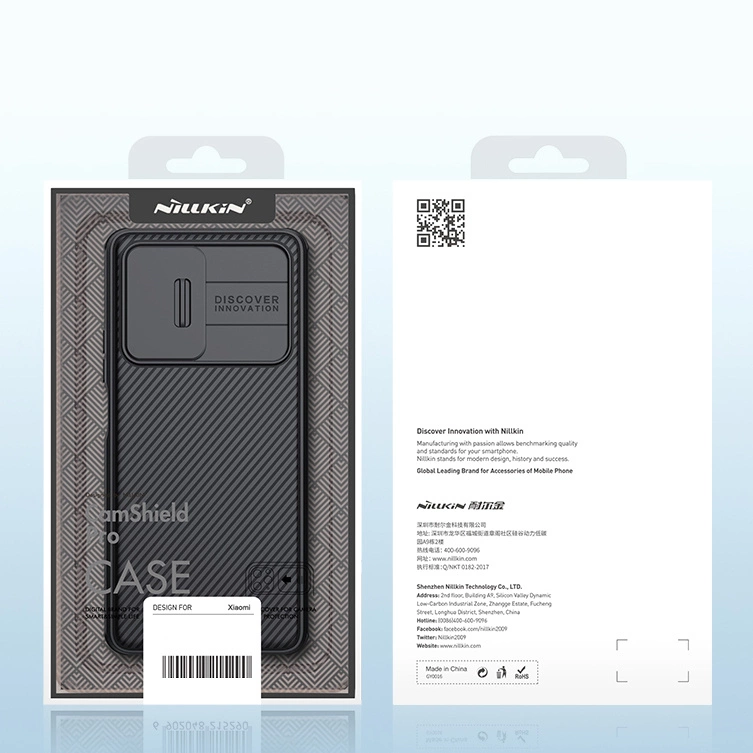 Nillkin CamShield Pro Case Hard Armor Cover Camera Cover for Xiaomi Mi 11T Pro / Mi 11T Blackeng