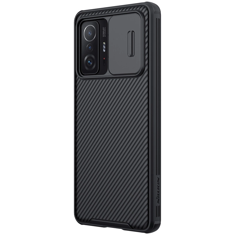 Nillkin CamShield Pro Case Hard Armor Cover Camera Cover for Xiaomi Mi 11T Pro / Mi 11T Blackeng