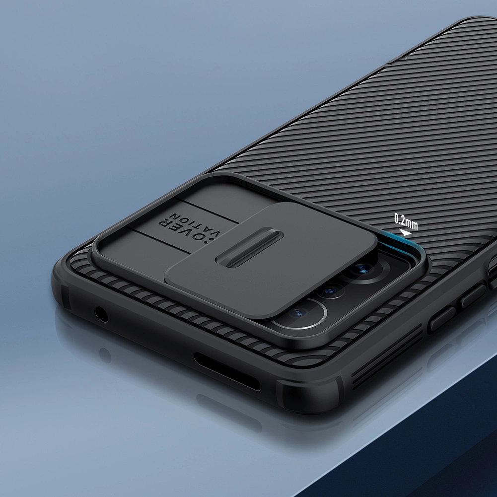 Nillkin CamShield Pro Case Hard Armor Cover Camera Cover for Xiaomi Mi 11T Pro / Mi 11T Blackeng
