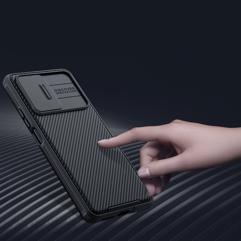 Nillkin CamShield Pro Case Hard Armor Cover Camera Cover for Xiaomi Mi 11T Pro / Mi 11T Blackeng