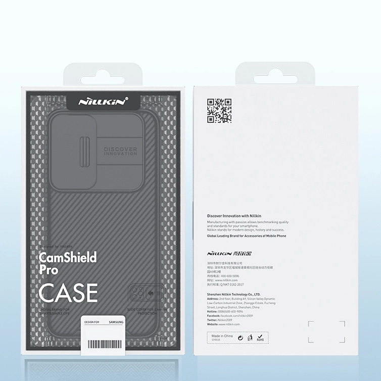 Nillkin CamShield Pro Case Armored Pouch Cover Camera Cover Camera Samsung Galaxy S22 Blackeng