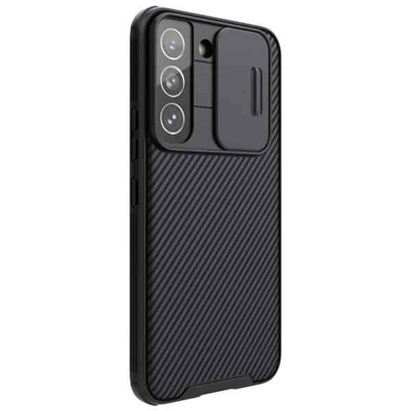 Nillkin CamShield Pro Case Armored Pouch Cover Camera Cover Camera Samsung Galaxy S22 Blackeng