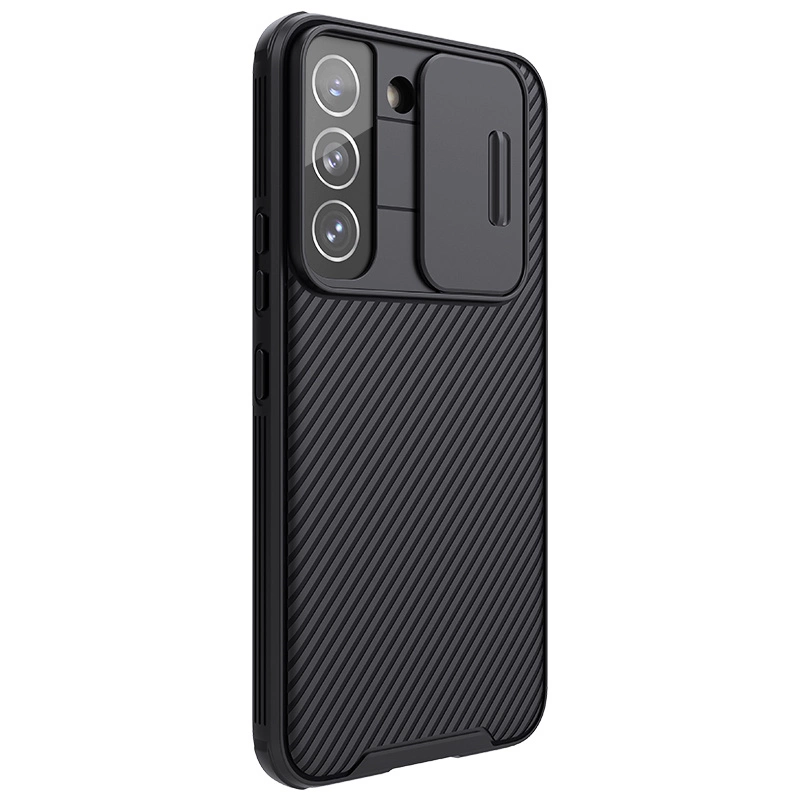 Nillkin CamShield Pro Case Armored Pouch Cover Camera Cover Camera Samsung Galaxy S22 Blackeng