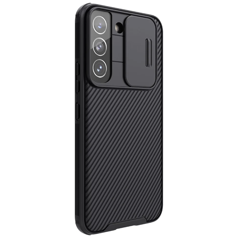 Nillkin CamShield Pro Case Armored Pouch Cover Camera Cover Camera Samsung Galaxy S22 Blackeng