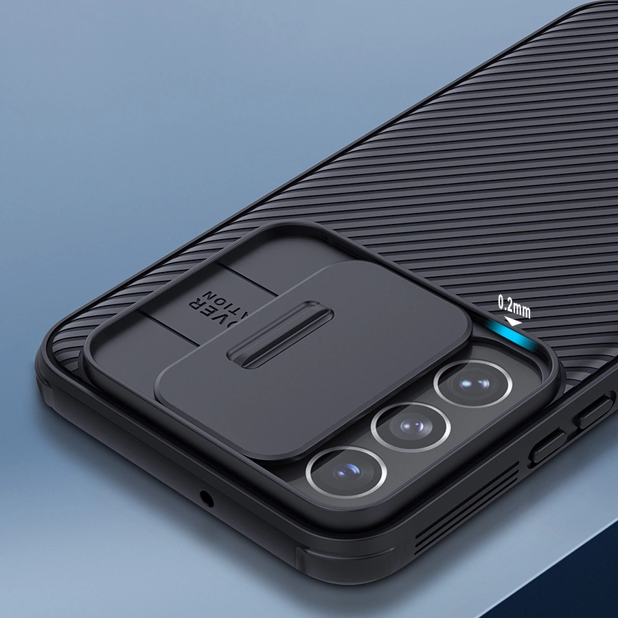Nillkin CamShield Pro Case Armored Pouch Cover Camera Cover Camera Samsung Galaxy S22 Blackeng