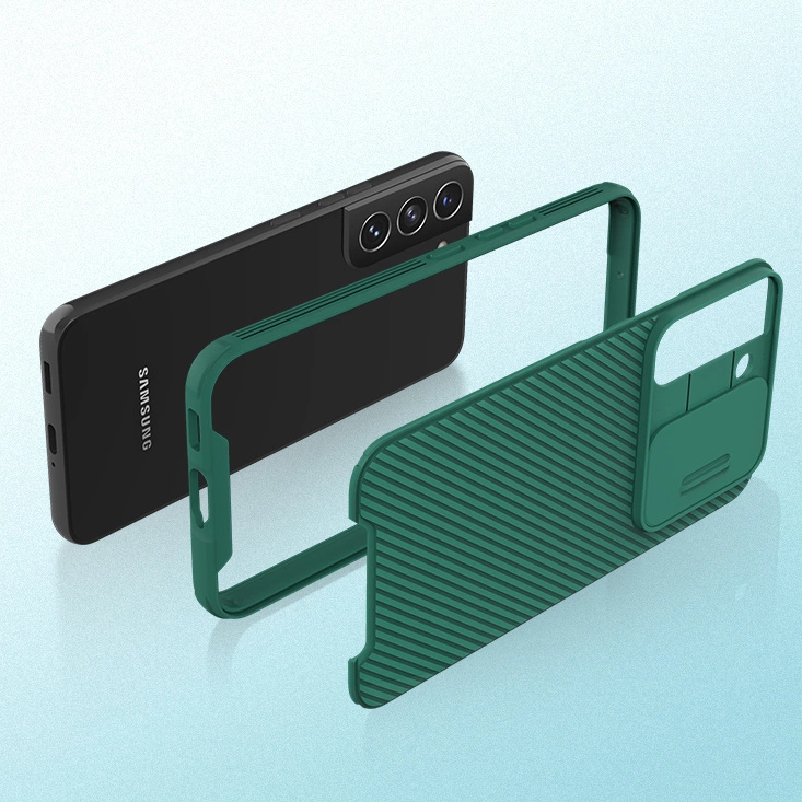 Nillkin CamShield Pro Case Armored Pouch Cover Camera Cover Camera Samsung Galaxy S22 Blackeng