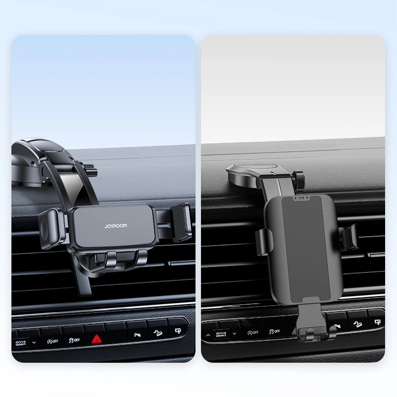 Joyroom mechanical car cockpit holder black (JR-ZS283)eng