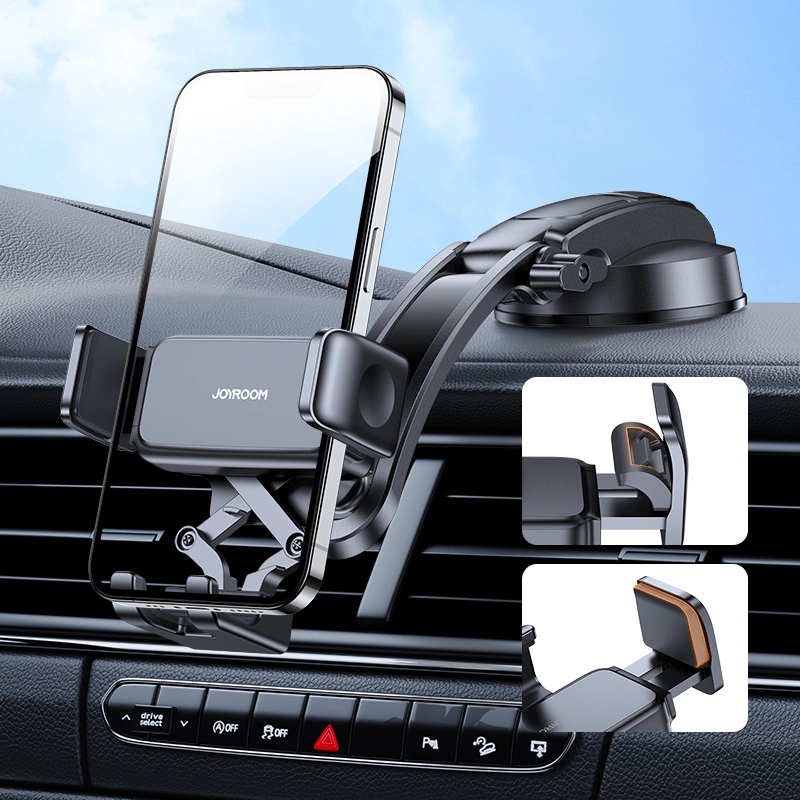 Joyroom mechanical car cockpit holder black (JR-ZS283)eng