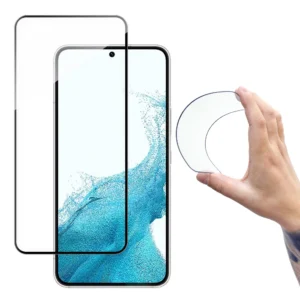 Wozinsky Full Cover Flexi Nano Glass Film Tempered Glass With Frame For Samsung Galaxy S22 + (S22 Plus) Transparenteng