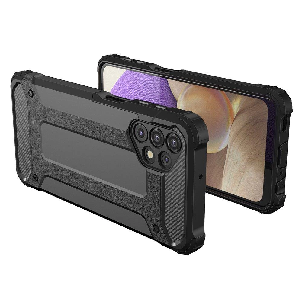Hybrid Armor Case Tough Rugged Cover for Samsung Galaxy A73 blueeng