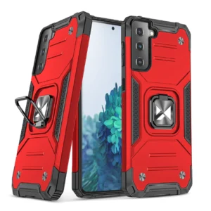 Wozinsky Ring Armor Tough Hybrid Case Cover + Magnetic Mount for Samsung Galaxy S22 + (S22 Plus) Redeng