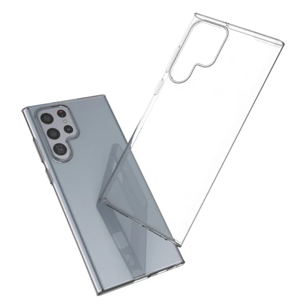 Ultra Clear Gel Cover 0.5mm Samsung Galaxy S22 Ultra Transparenteng