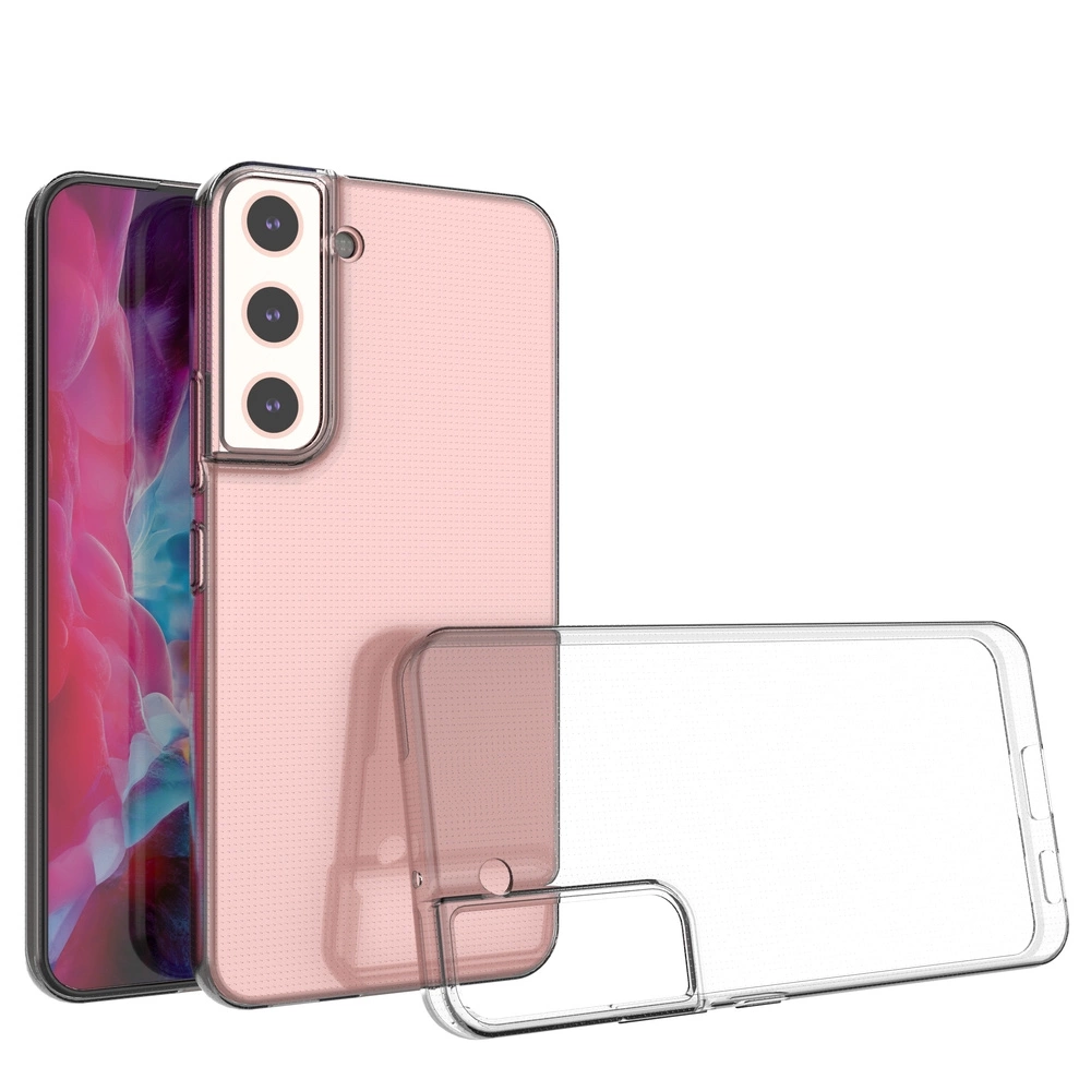 Ultra Clear 0.5mm Samsung Galaxy S22+ (S22 Plus) gel case cover transparenteng