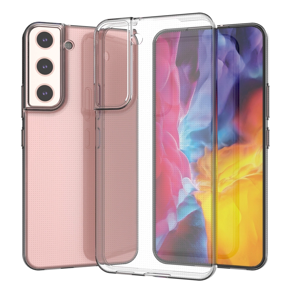 Ultra Clear 0.5mm Samsung Galaxy S22+ (S22 Plus) gel case cover transparenteng
