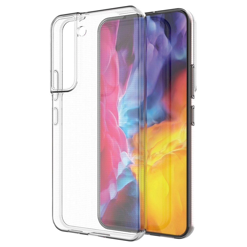 Ultra Clear 0.5mm Samsung Galaxy S22+ (S22 Plus) gel case cover transparenteng