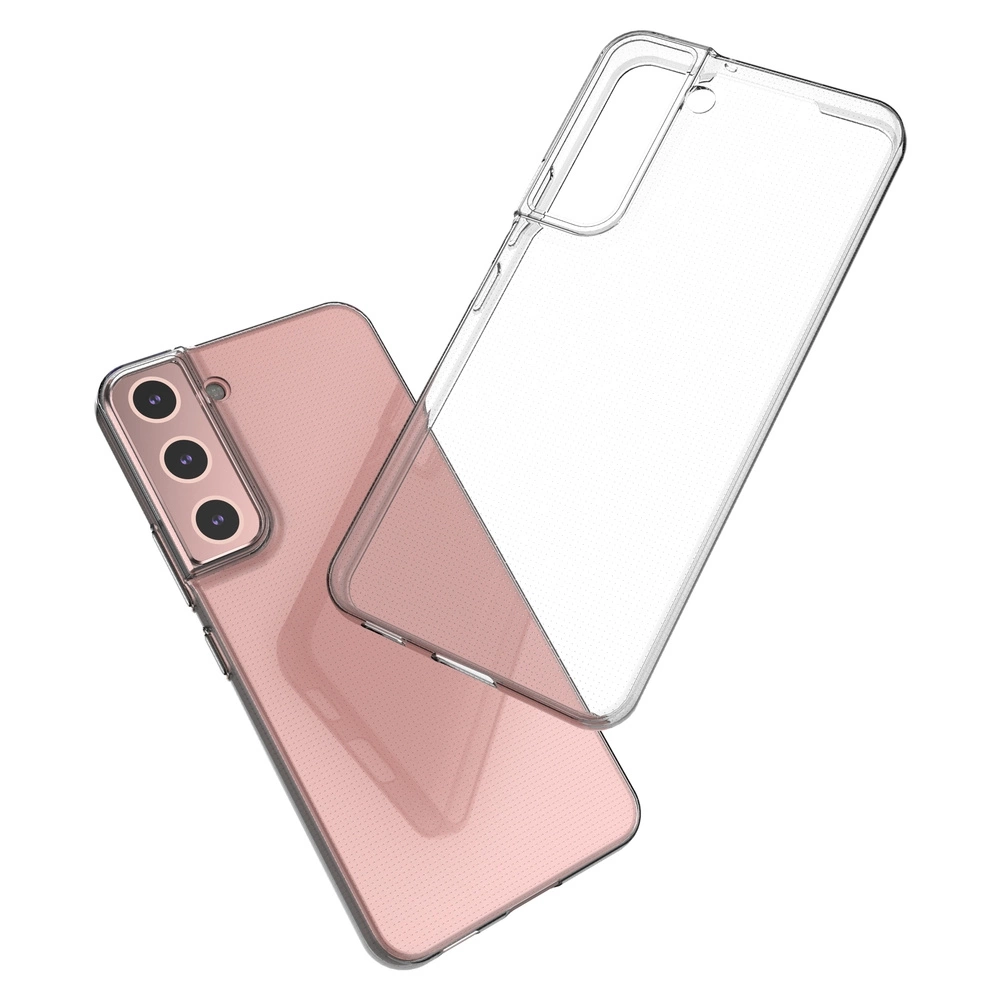 Ultra Clear 0.5mm Samsung Galaxy S22+ (S22 Plus) gel case cover transparenteng