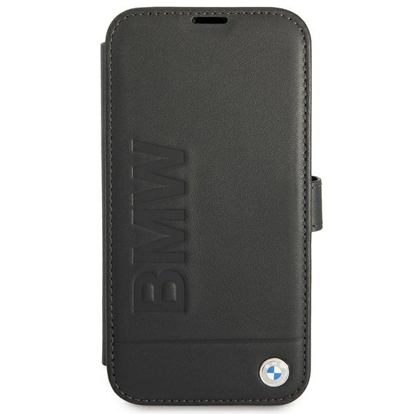 Etui BMW BMFLBKP13SSLLBK iPhone 13 mini 5,4" czarny/black book Signatureeng